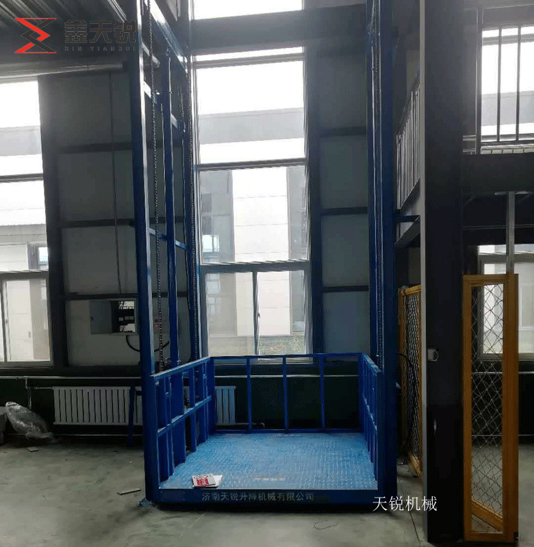 芜湖导轨式升降机验收合格